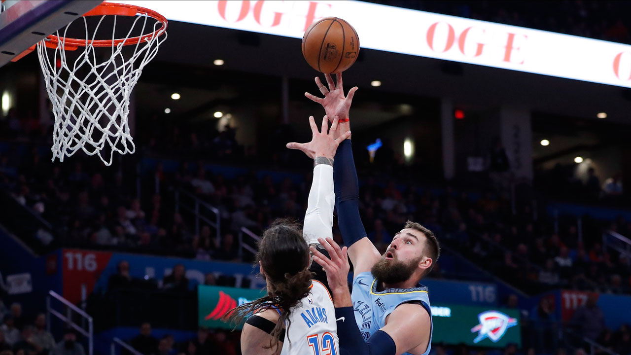 Jonas Valanciunas Leads Grizzlies To Win Over Thunder