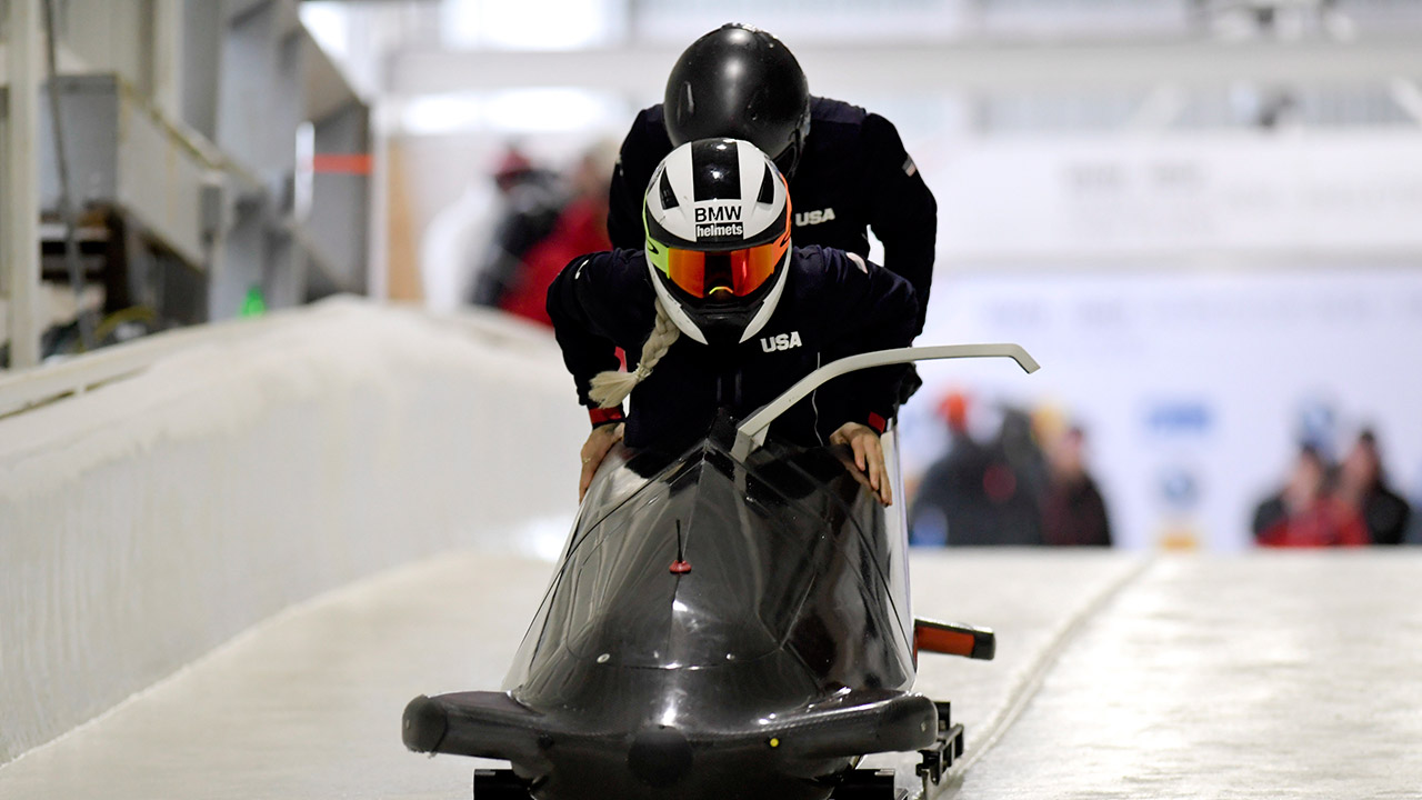 Kaillie Humphries Wins Her Debut Bobsled Race With Usa 9049