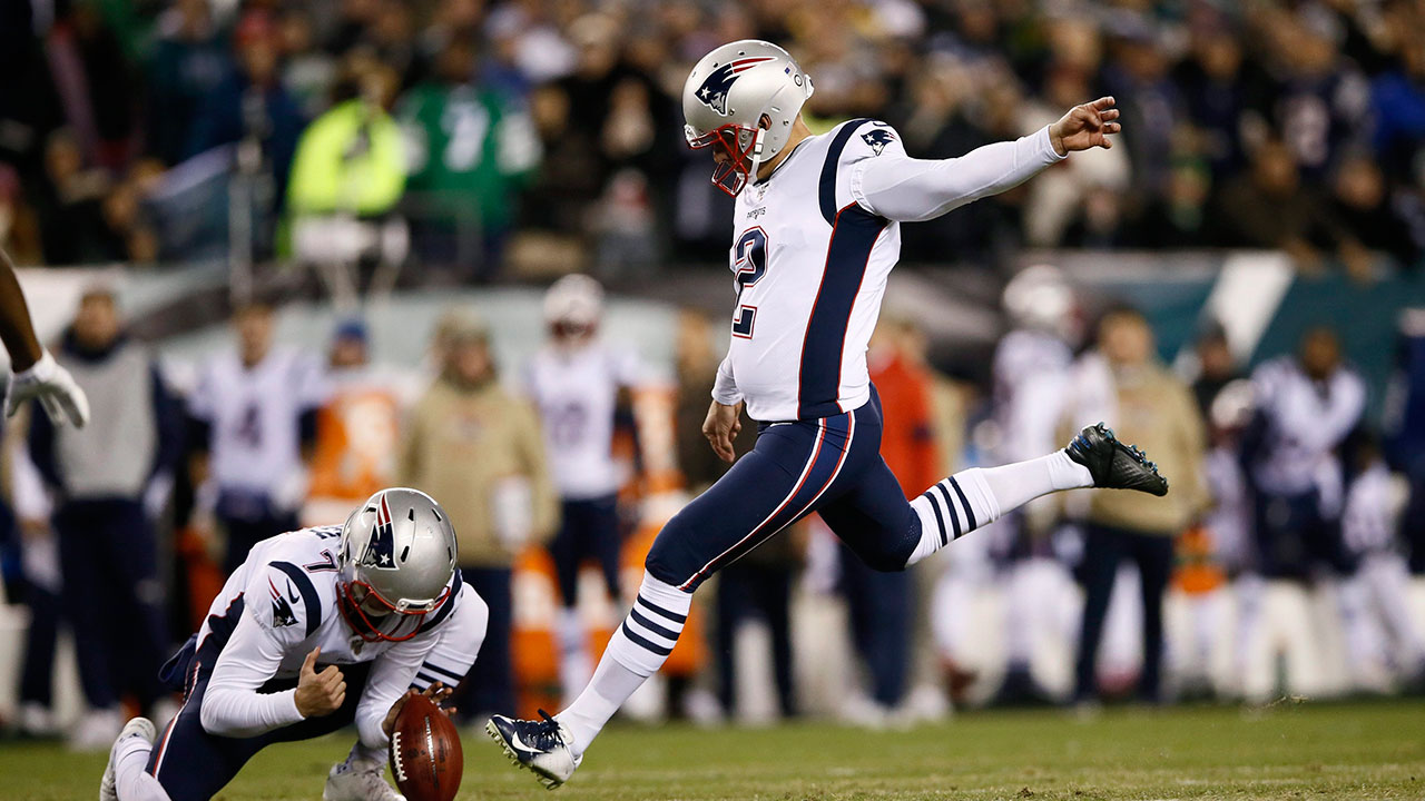 New England Patriots kicker Nick Folk enjoying best season of career