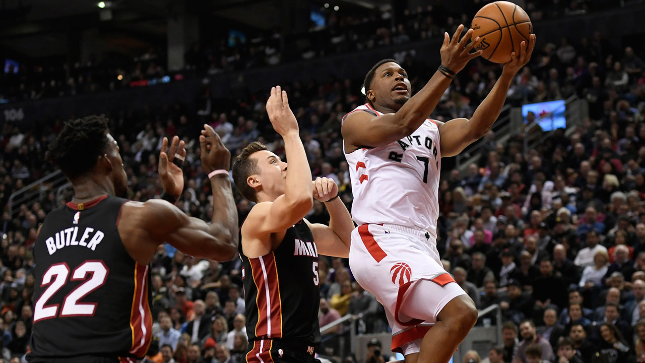 NBA playoffs 2019: Raptors' Kyle Lowry gets into it with Sixers fan (VIDEO)  
