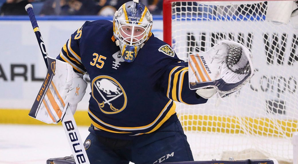 Sabres goalie Ullmark out three to four 