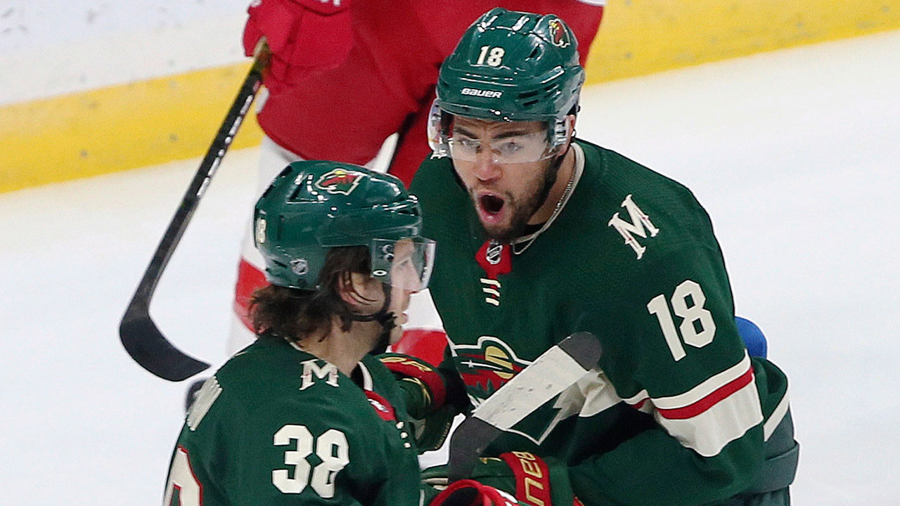 Staal, Zuccarello lead Wild past struggling Red Wi