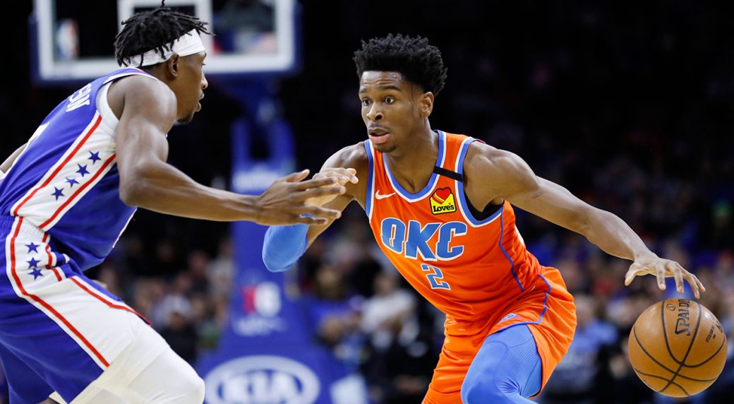 Canadian Gilgeous-Alexander replaces Rose at Skills Challenge ...