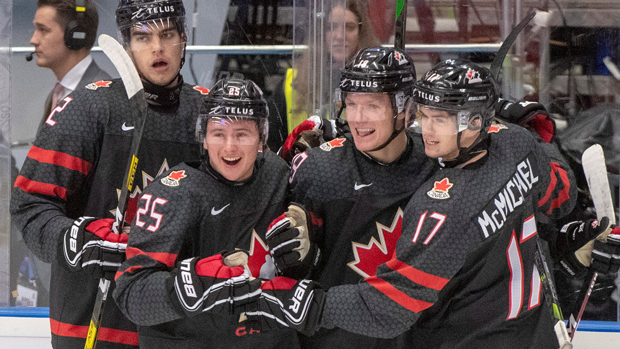Canada Goose. 5 - 0 shutout win earns Team Canada a chance for gold
