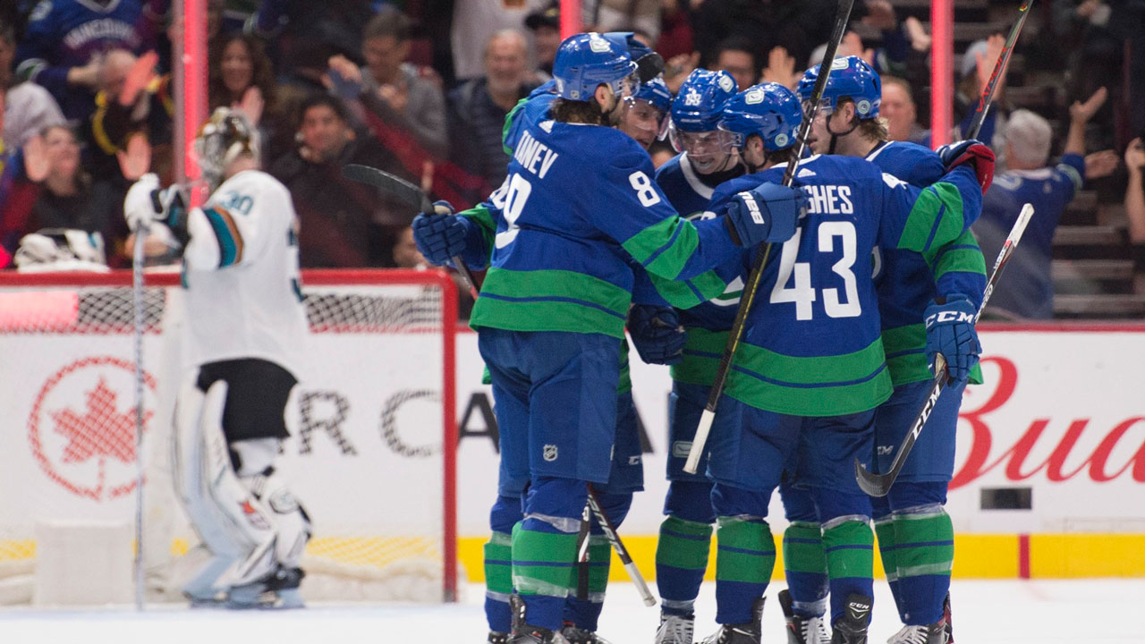 Canucks earn place atop Pacific with solid stretch