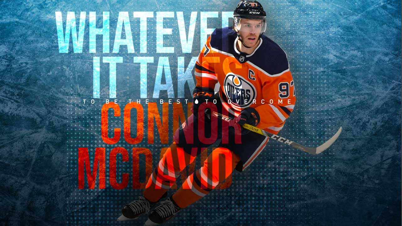 Download Edmonton Oilers McDavid 97 Back Wallpaper