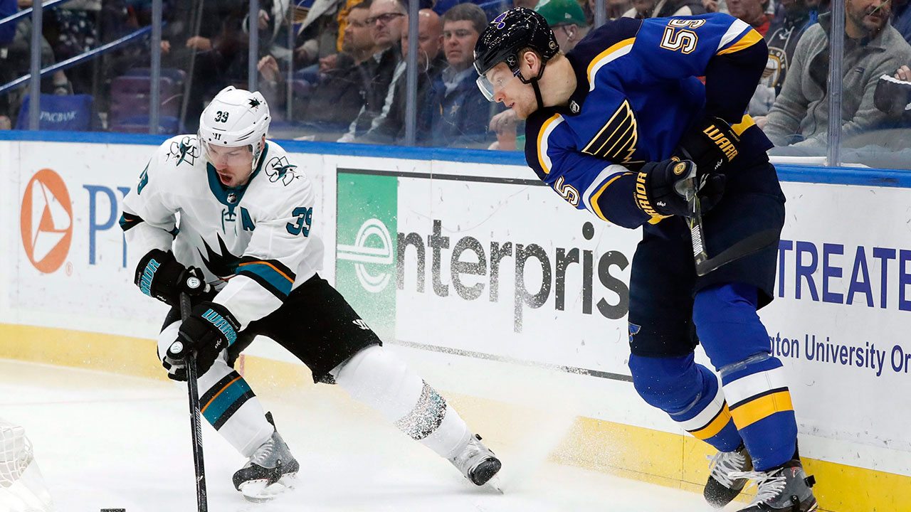 Sharks captain Logan Couture out week-to-week with