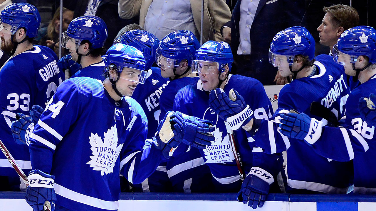 Depleted Maple Leafs defence minus injured Rielly for at least 10