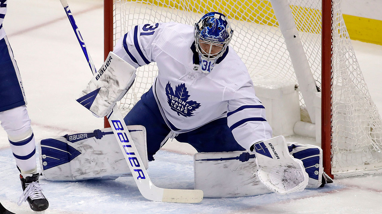 Andersen Playing through injury with Leafs 'wasn't the best idea'