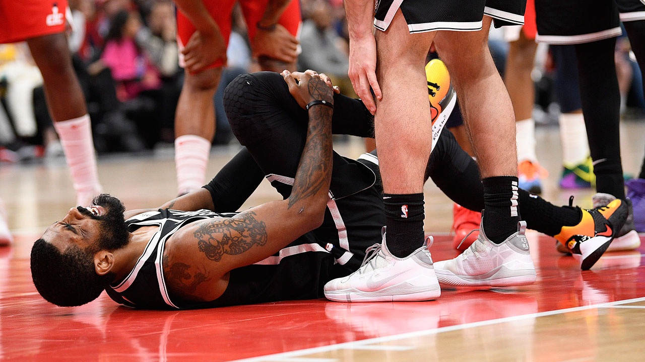 Kyrie Irving Suffers Right Knee Sprain As Nets Fall To Wizards Sportsnet Ca