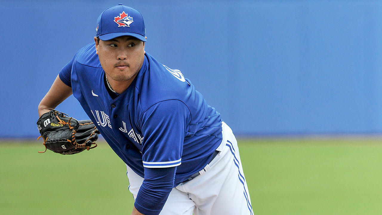 Blue Jays' Ryu gives up three hits, including solo shot, in spring