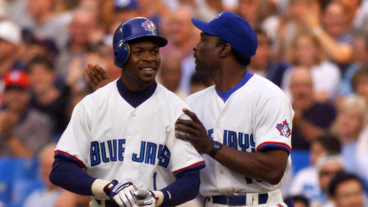 On the move: Shortstop Tony Fernandez, left, and first baseman