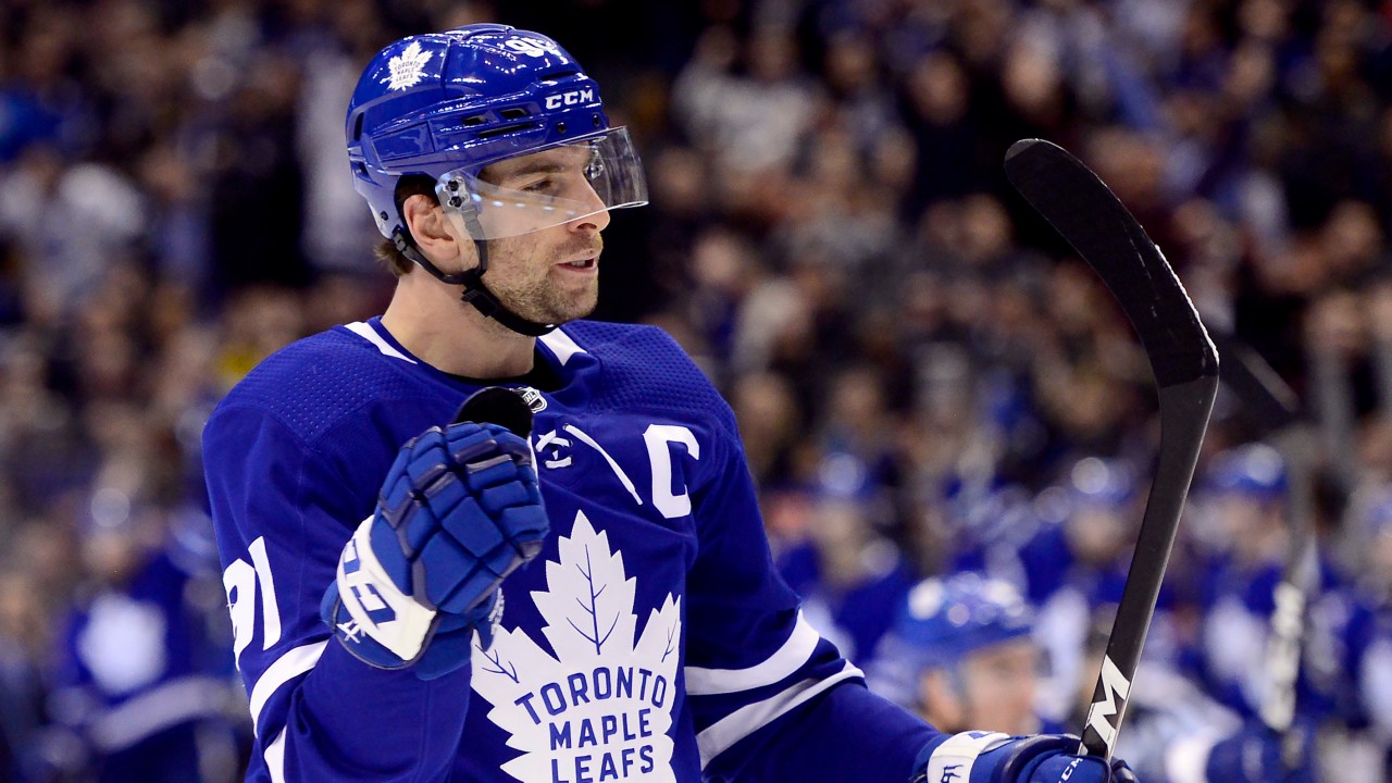 NHL Toronto Maple Leaf's hockey jersey