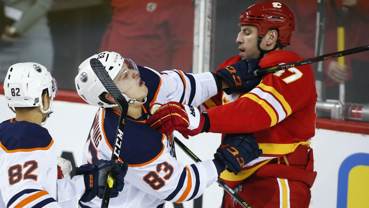 Oilers Bear To Honour Indigenous Heritage With Name Bar In Cree Syllabics Sportsnet Ca