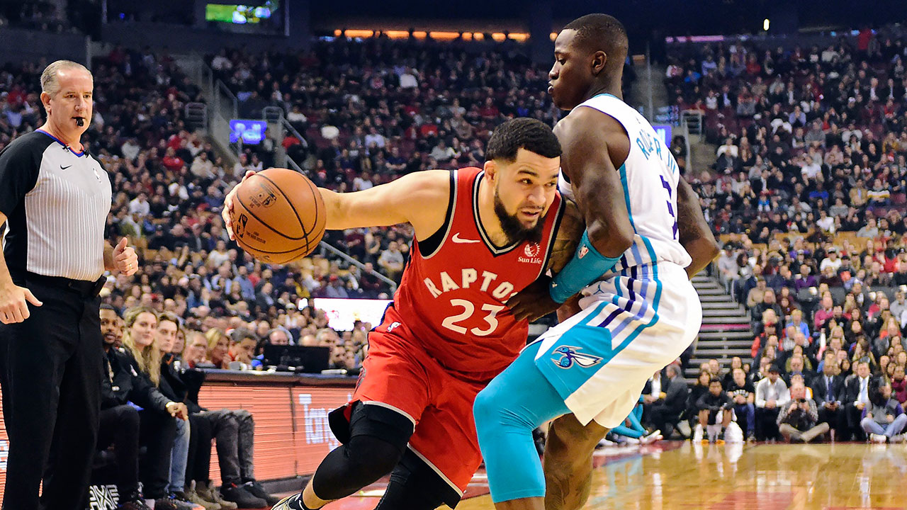 Boucher leads the way as Raptors pick up much-needed win over Hornets