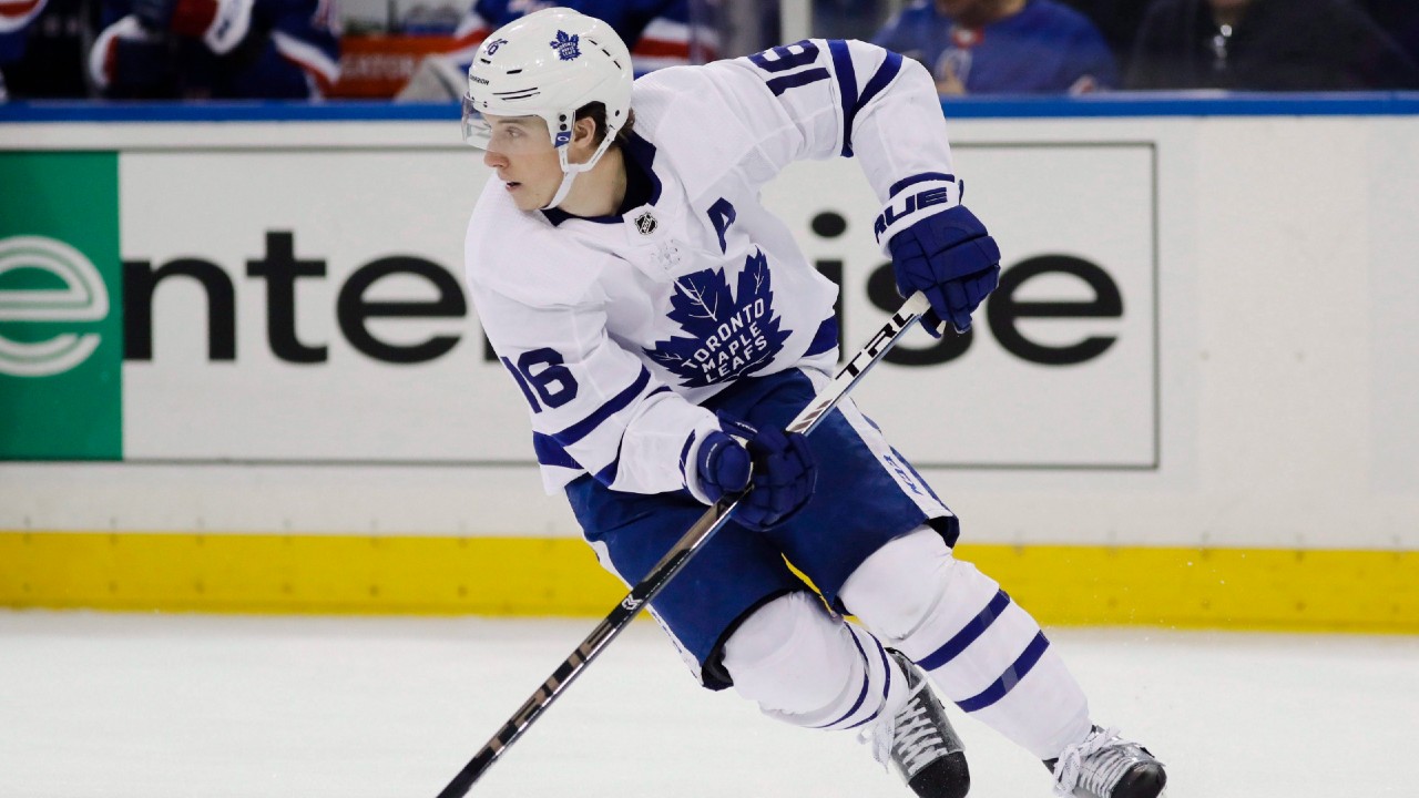 Leafs' Marner says he's open to spot duty as a defenceman