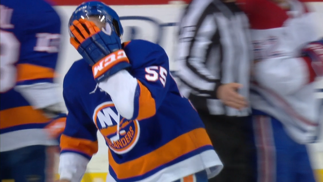 Johnny Boychuk Receives 90 Stitches After Skate To Face 