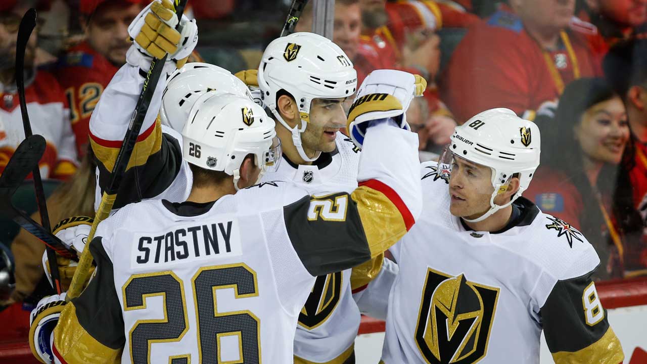 Shea Theodore's late goal leads Golden Knights to 