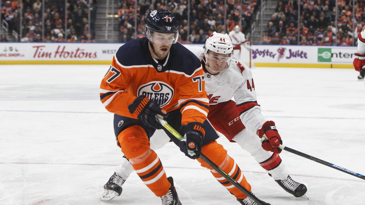 Edmonton Oilers defenceman Oscar Klefbom (77). (Jason Franson/CP)