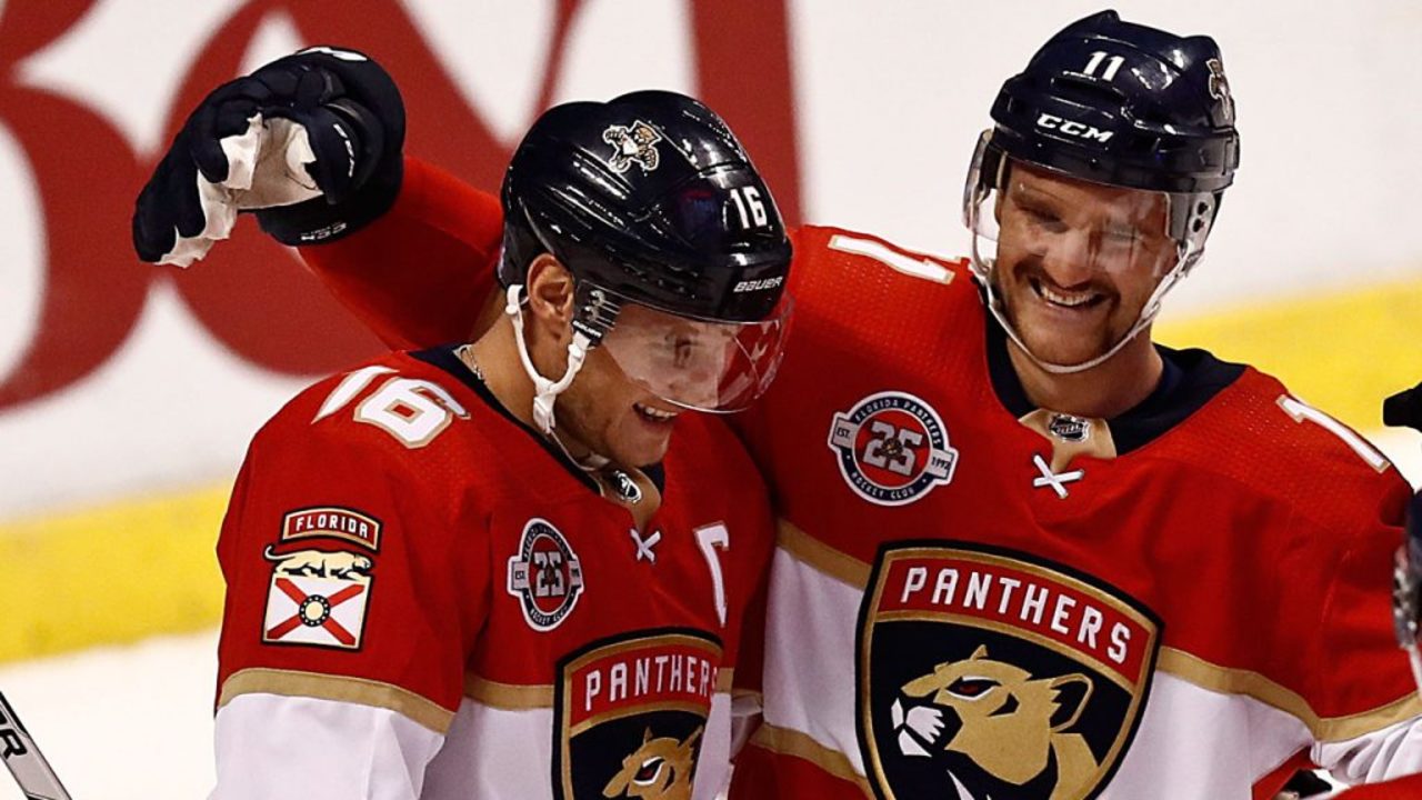 Panthers' Jonathan Huberdeau Breaks Record, Joins Hart Trophy Race