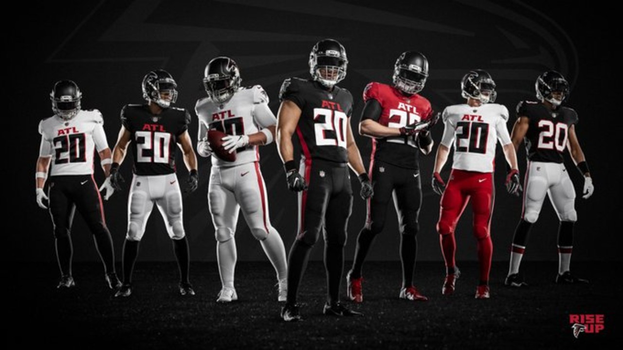 Falcons to wear all black home uniforms as part of redesign