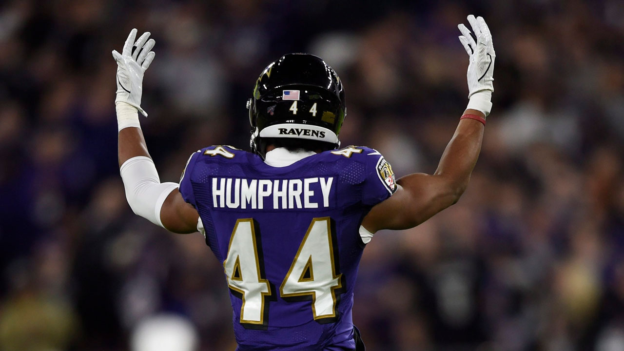 Ravens defence welcomes back Marlon Humphrey from COVID list