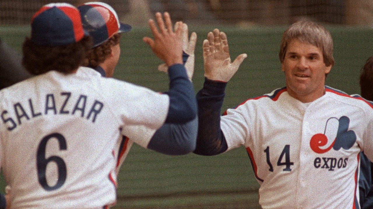 108 Pete Rose Montreal Expos Photos & High Res Pictures - Getty Images