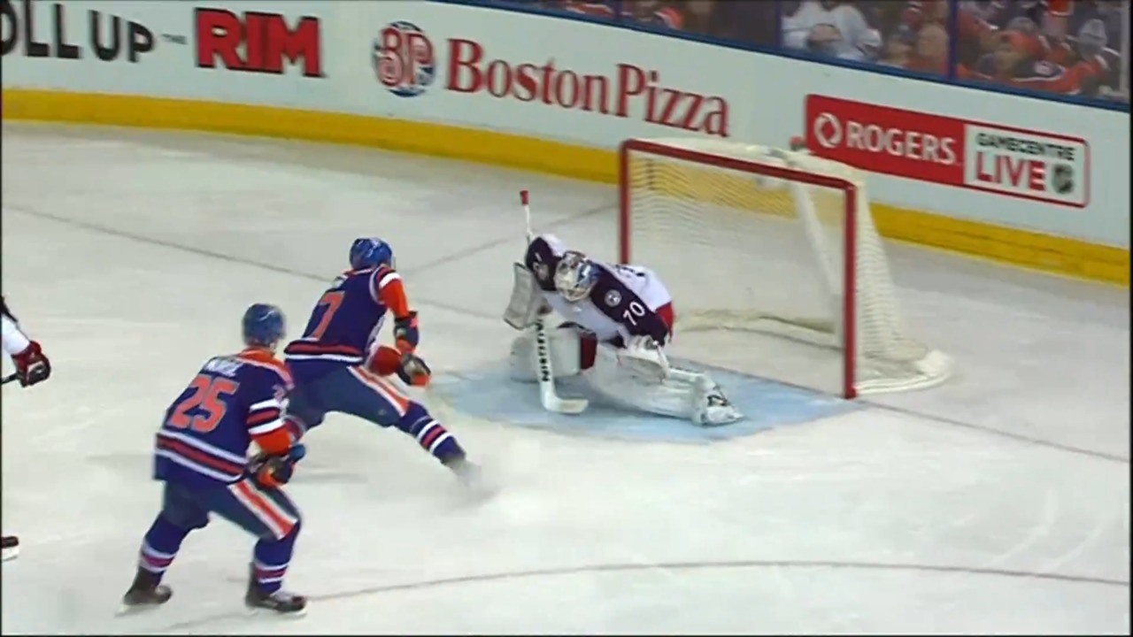 McDavid splits the Blue Jackets to score in return from injury