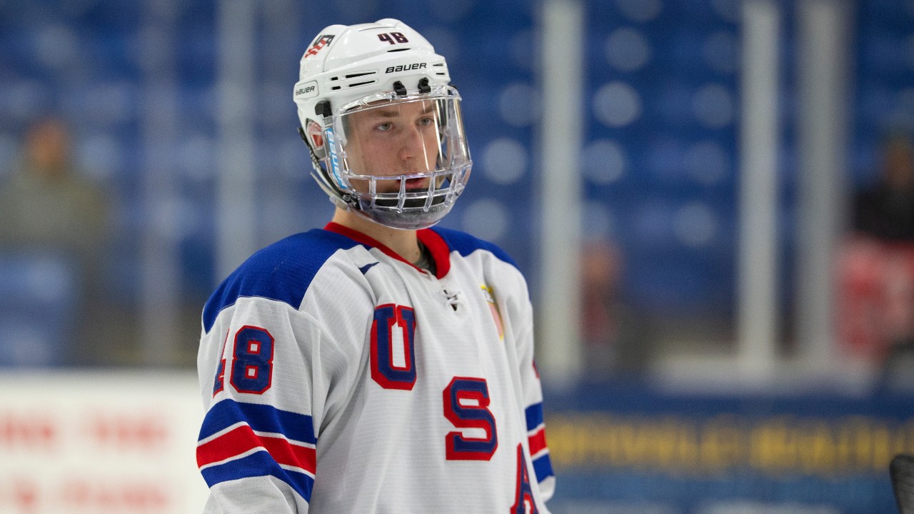 Sanderson Beniers Headline Team Usa S Men S Olympic Hockey Roster