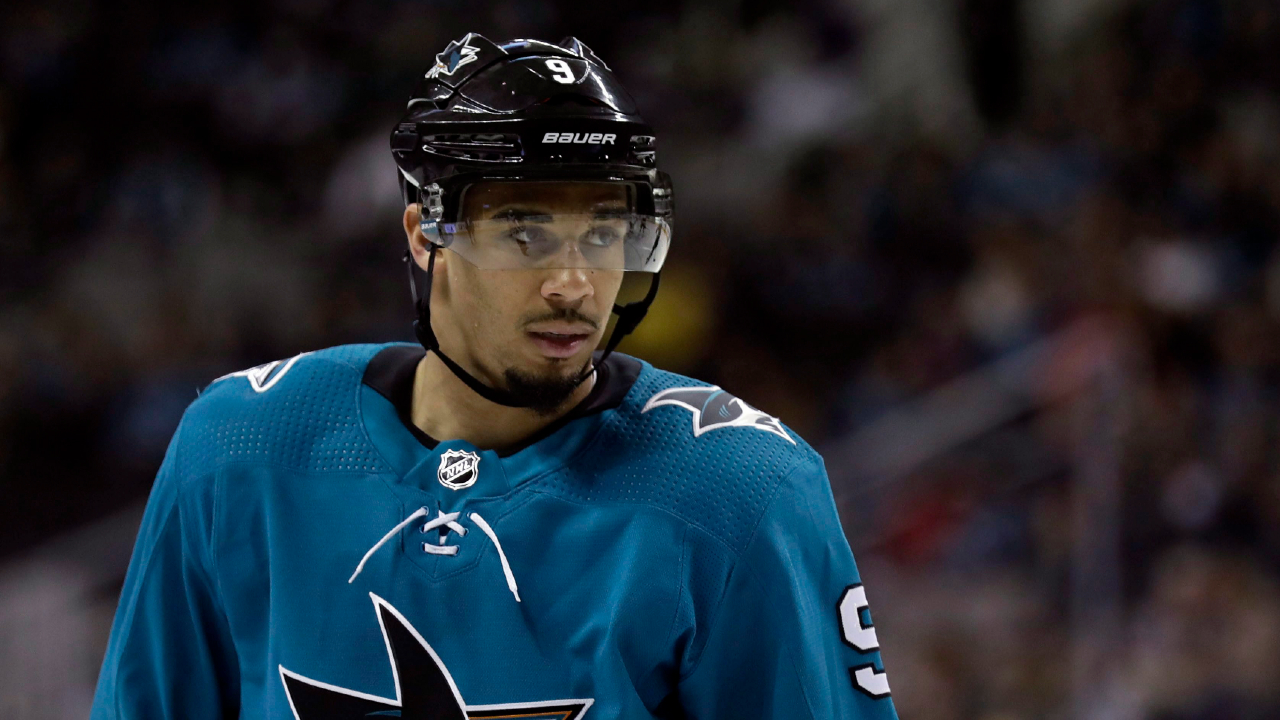 Sharks snag first place without Erik Karlsson, Evander Kane