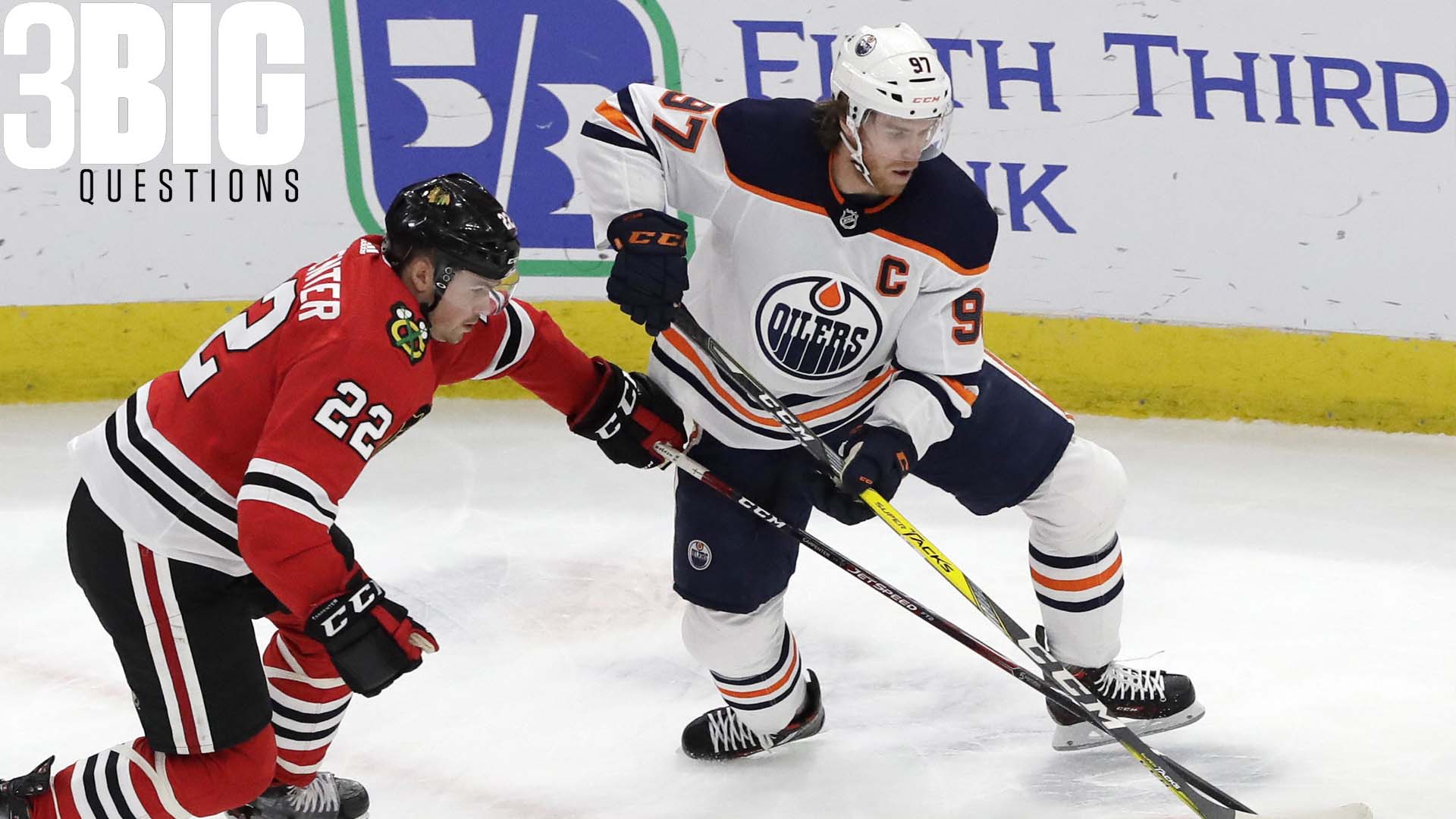 Elder in the Making - Oilers defenseman Ethan Bear is honouring his  Indigenous heritage by wearing a jersey featuring Cree syllabics on his  name bar. “I feel like I will be wearing