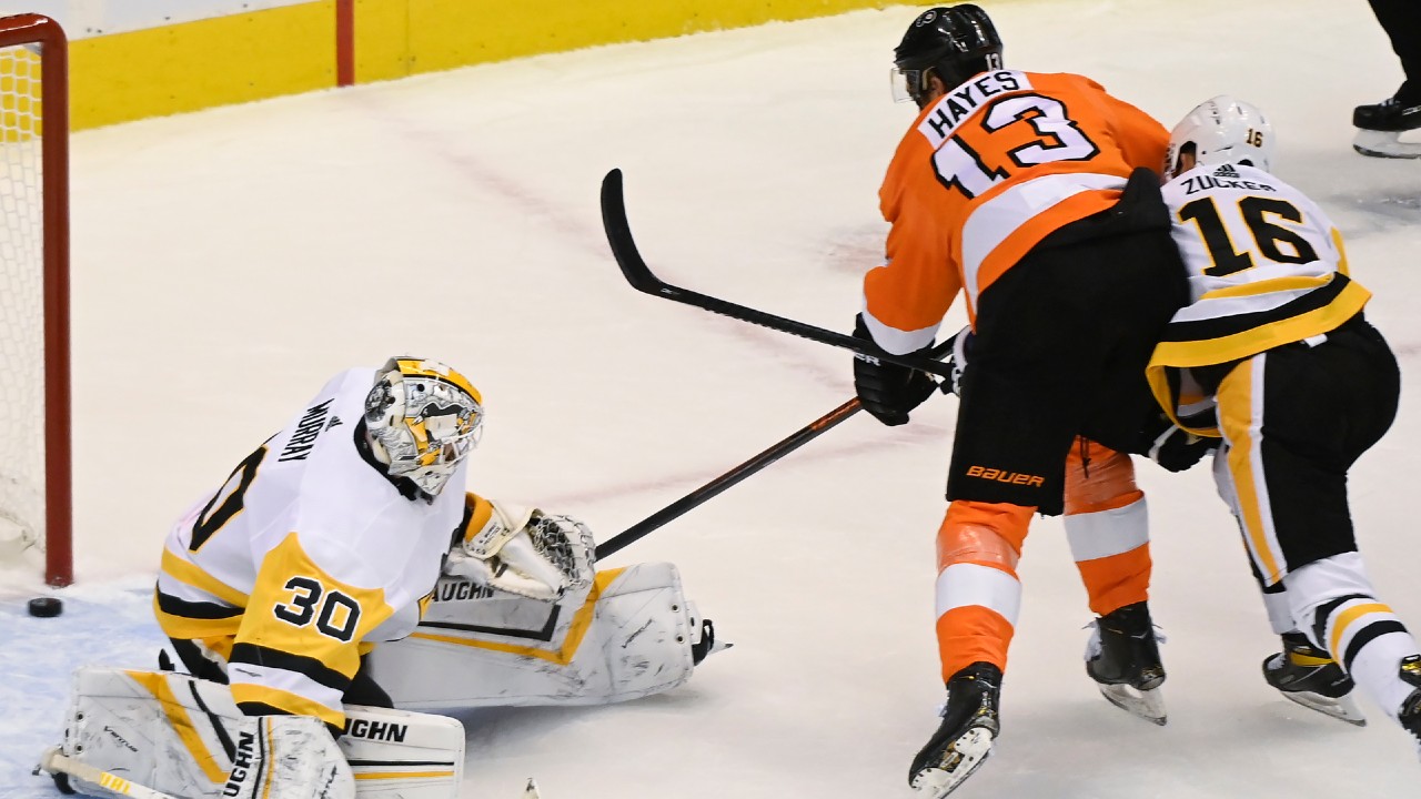 Flyers knock off Penguins in OT in NHL's first exh