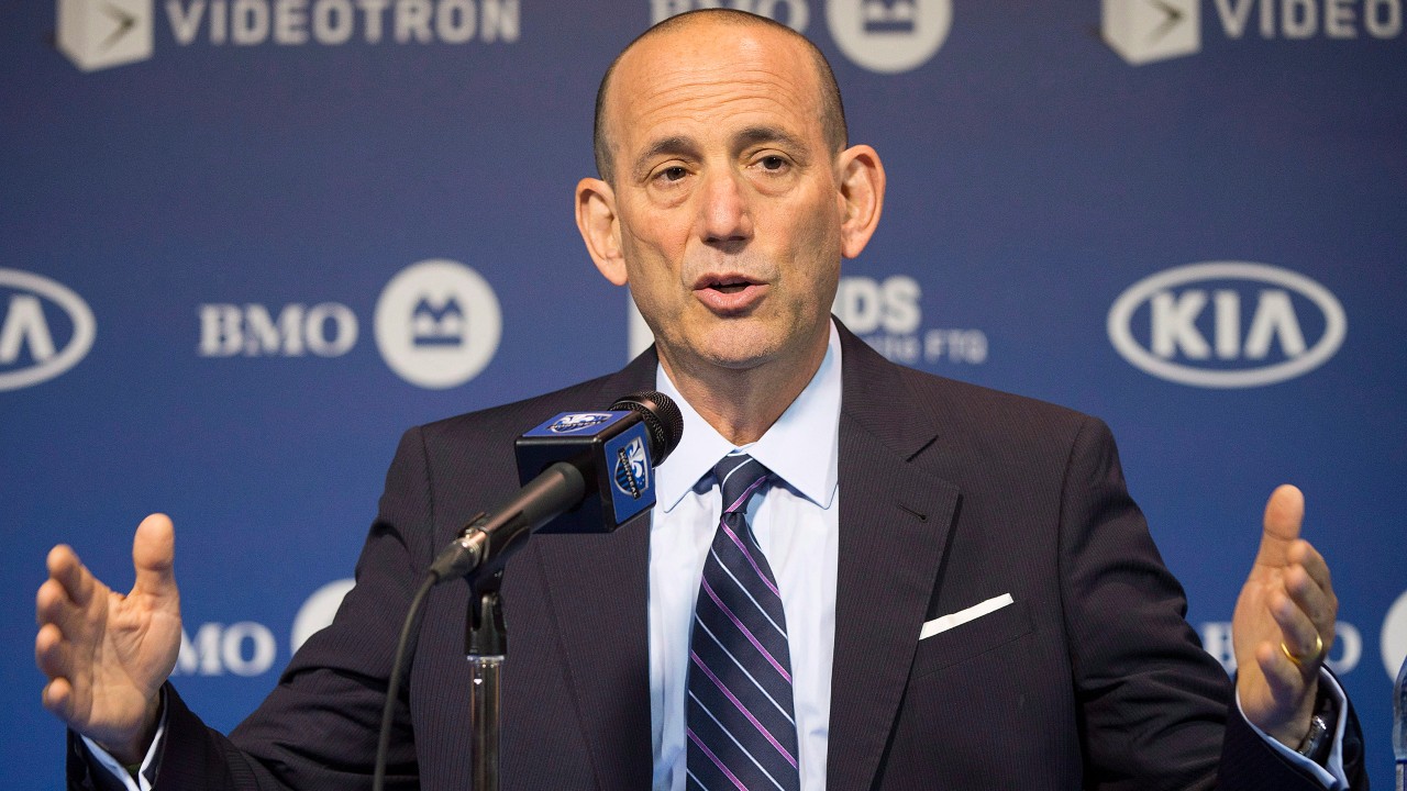 MLS commissioner Don Garber. (Graham Hughes/CP)