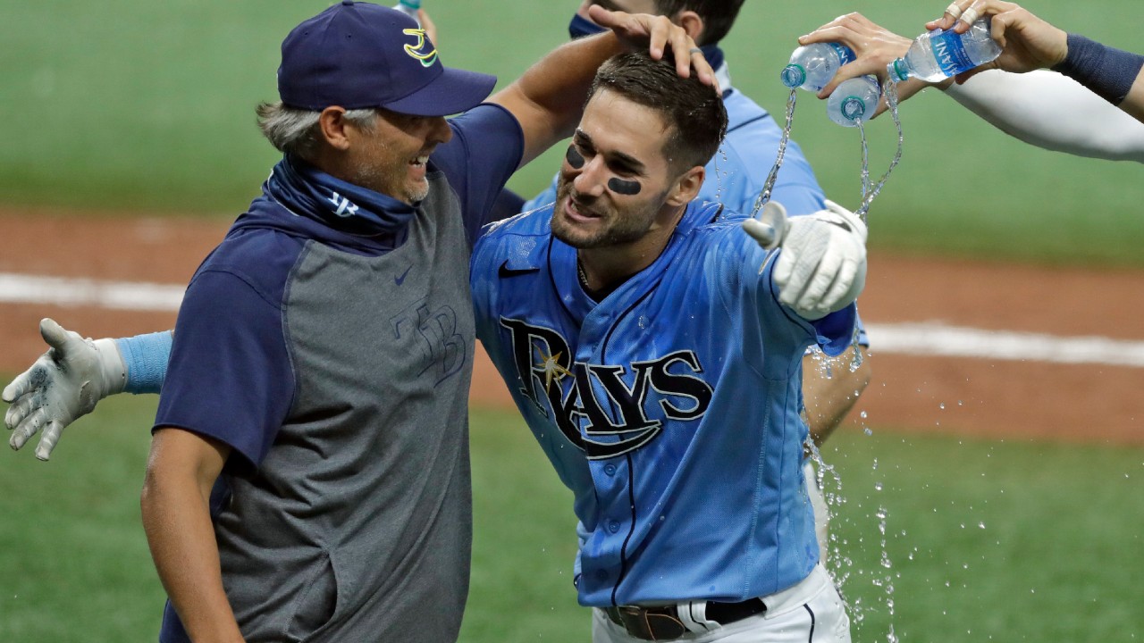 Meadows, Margot lead Rays over Astros 5-4 to avoid sweep