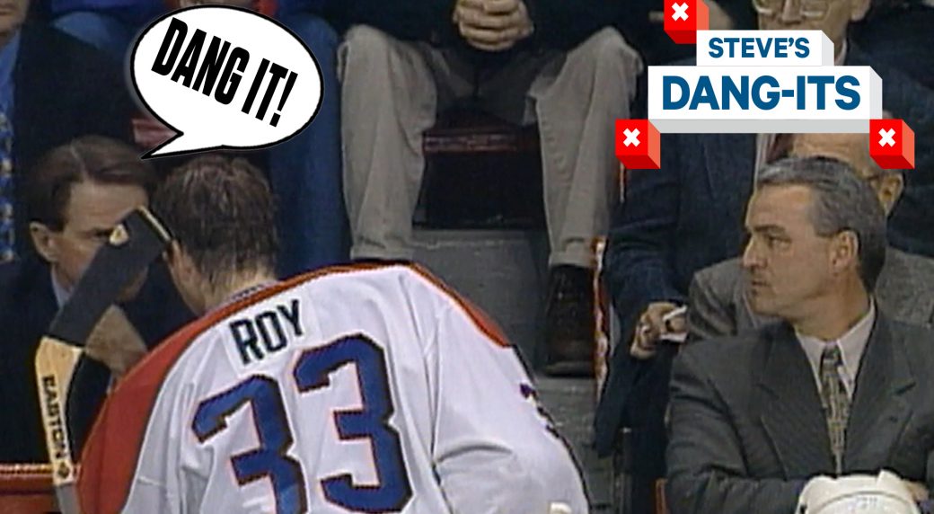 NHL worst plays of all-time: Roy left in for nine goals | Steve's Dang ...