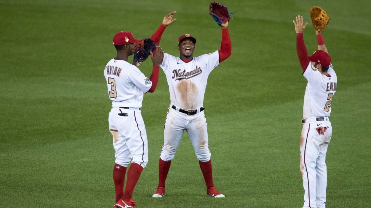 Victor Robles Washington Nationals Player Issued Jersey 2020 MLB