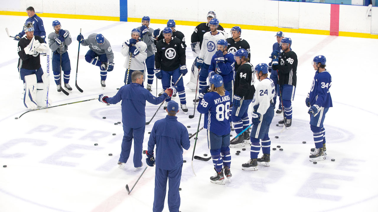 Leafs announce training camp roster