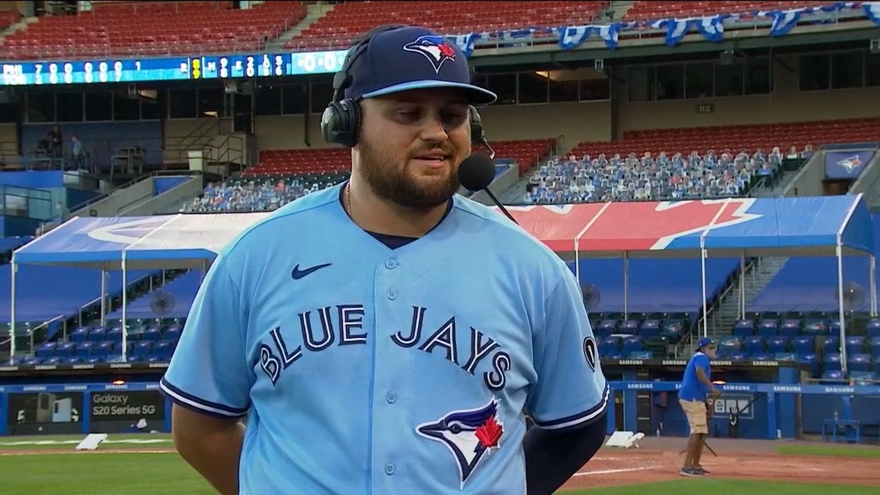 Blue Jays pull off stunning 7-run rally to complete doubleheader sweep of  Phillies