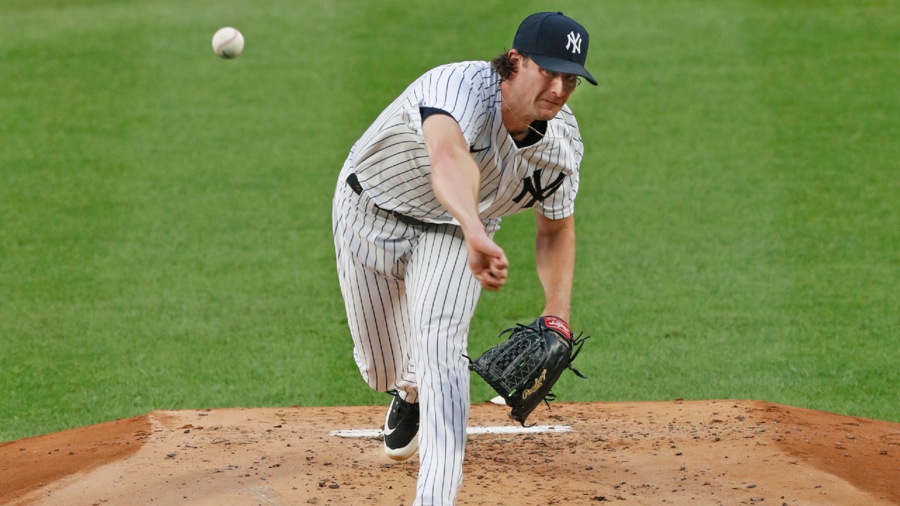 Gerrit Cole's 'Yankee Fan Today Tomorrow Forever' sign is perfect 