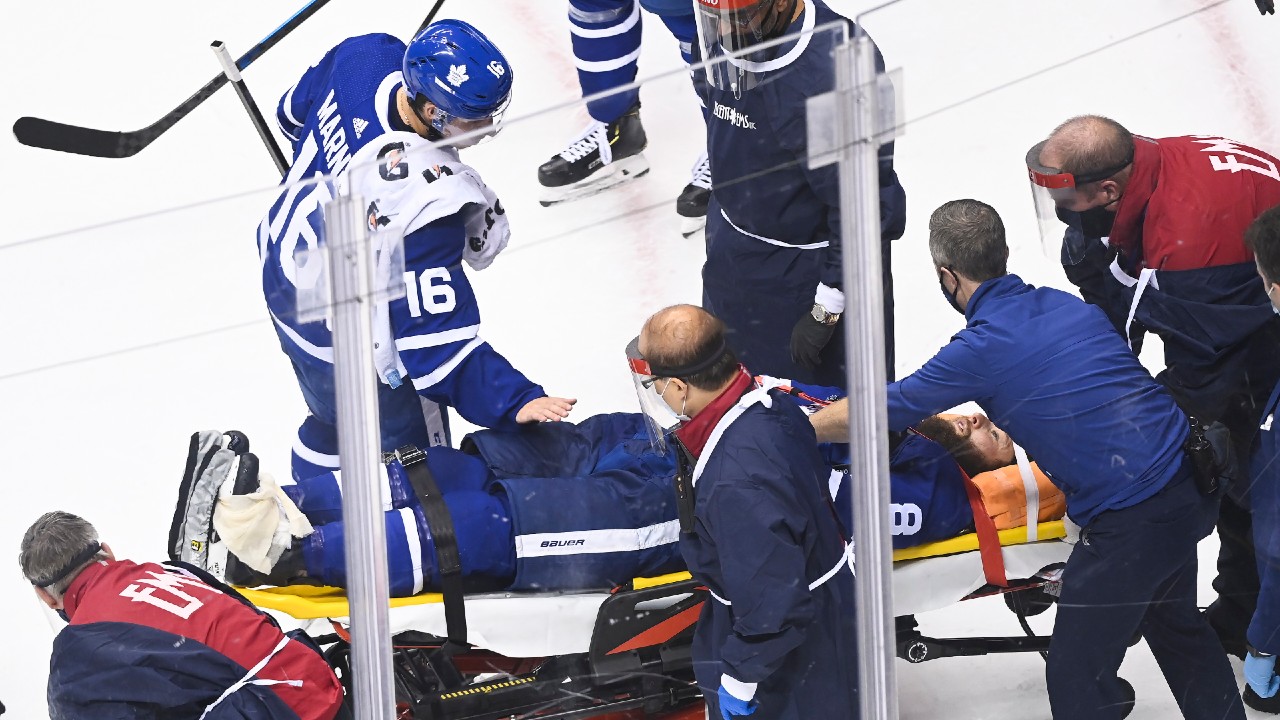 Maple Leafs' Jake Muzzin out for rest of series vs