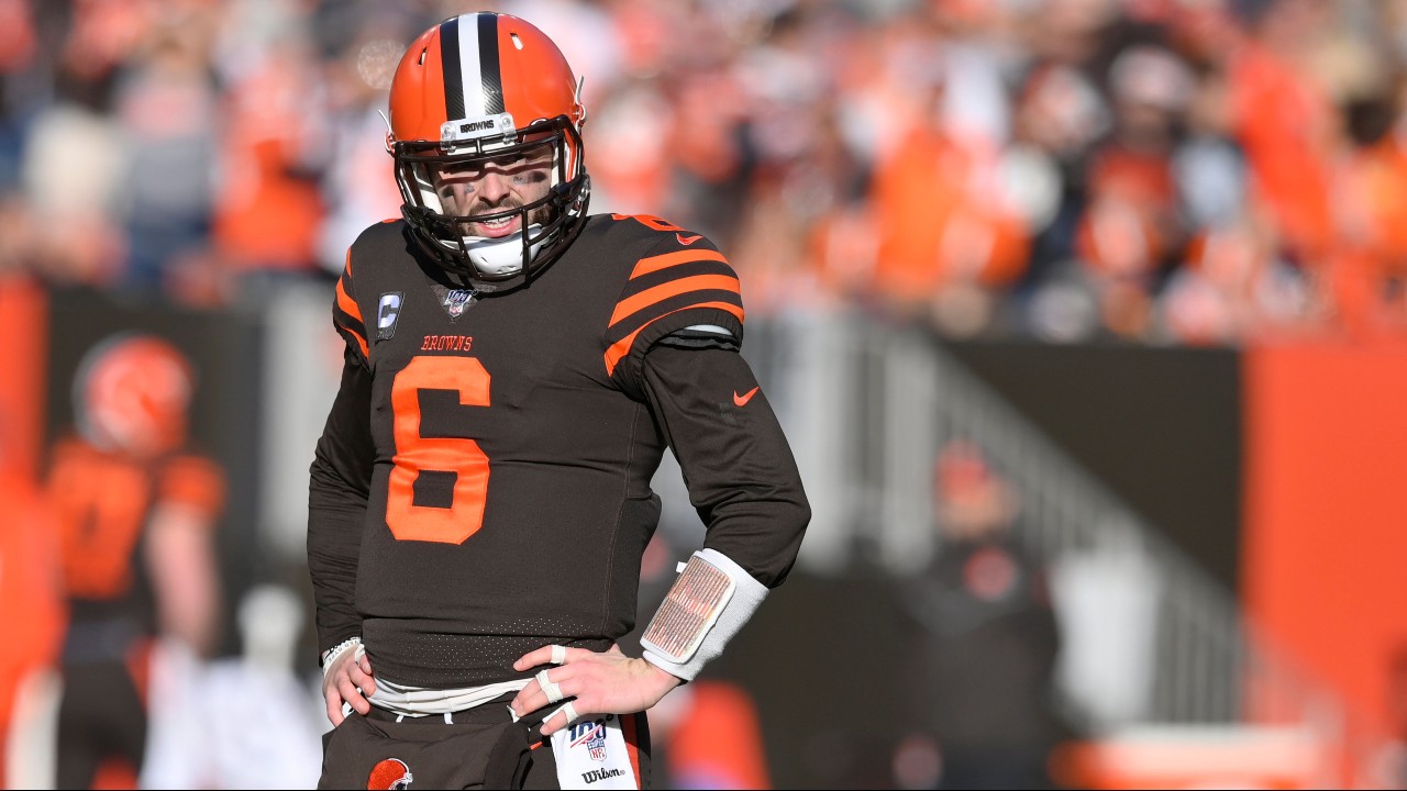 Browns' Mayfield out with shoulder injury, Keenum starting – KGET 17