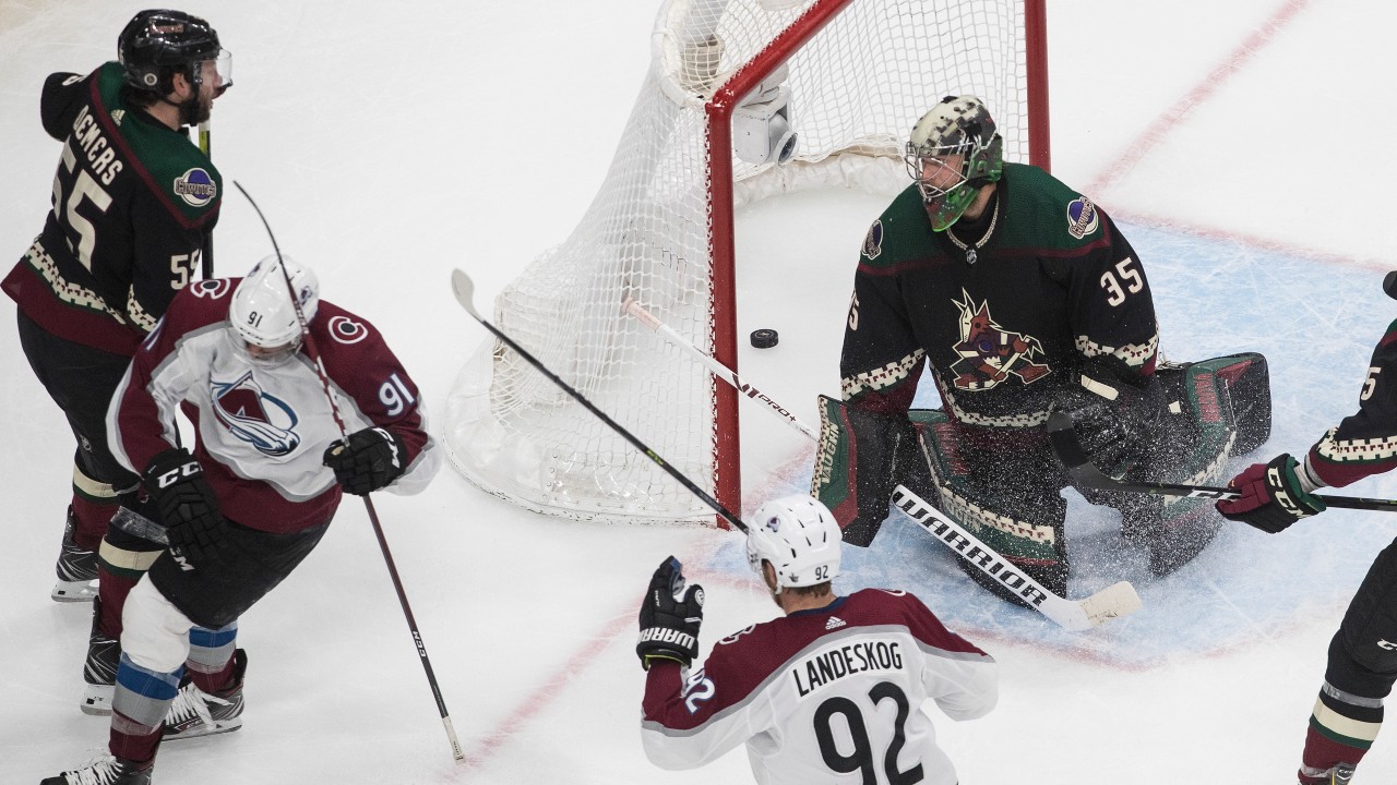 Avalanche overwhelm Coyotes to take 3-1 series lea