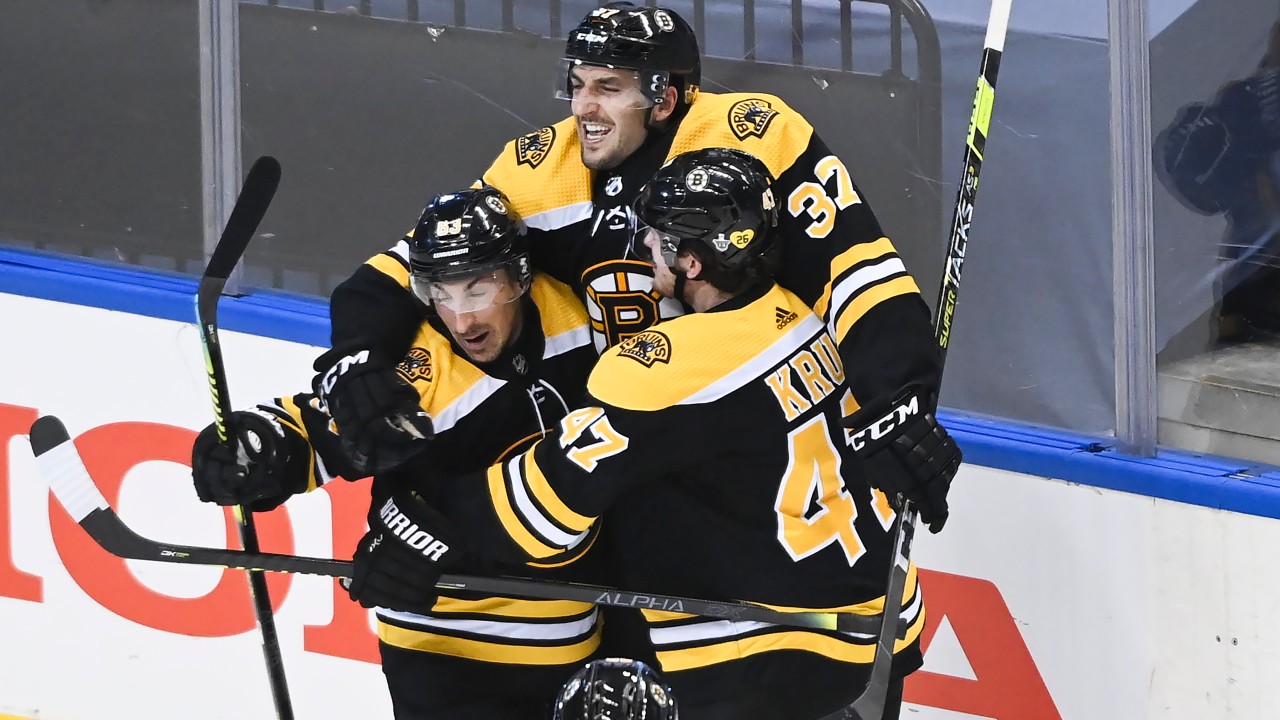 Better late than never for Bergeron and the Bruins