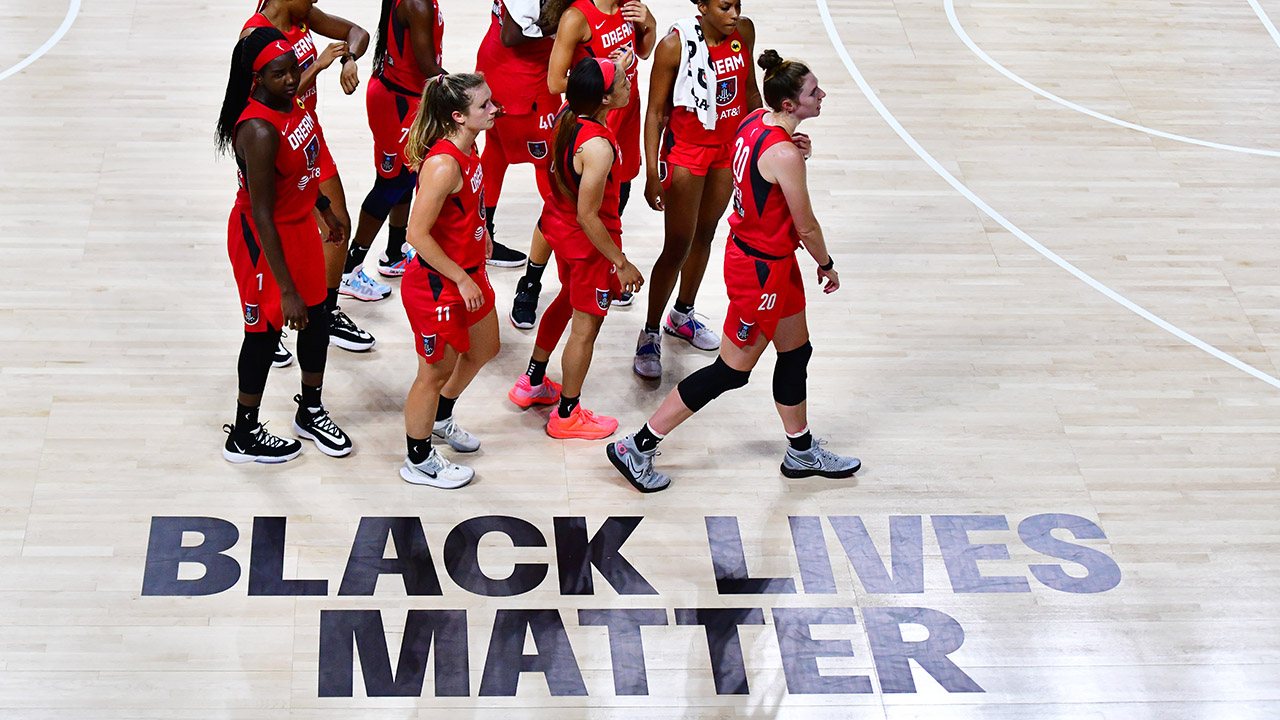 Atlanta Dream: WNBA team supports Black Lives Matter after  -  1BreakingNews.com - video Dailymotion