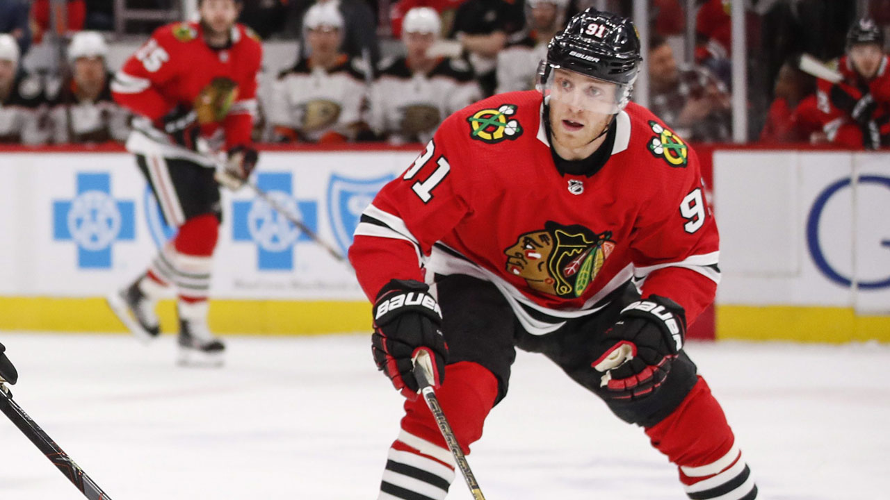 Blackhawks' Caggiula suspended one game for illegal hit on Ennis - Sportsnet.ca