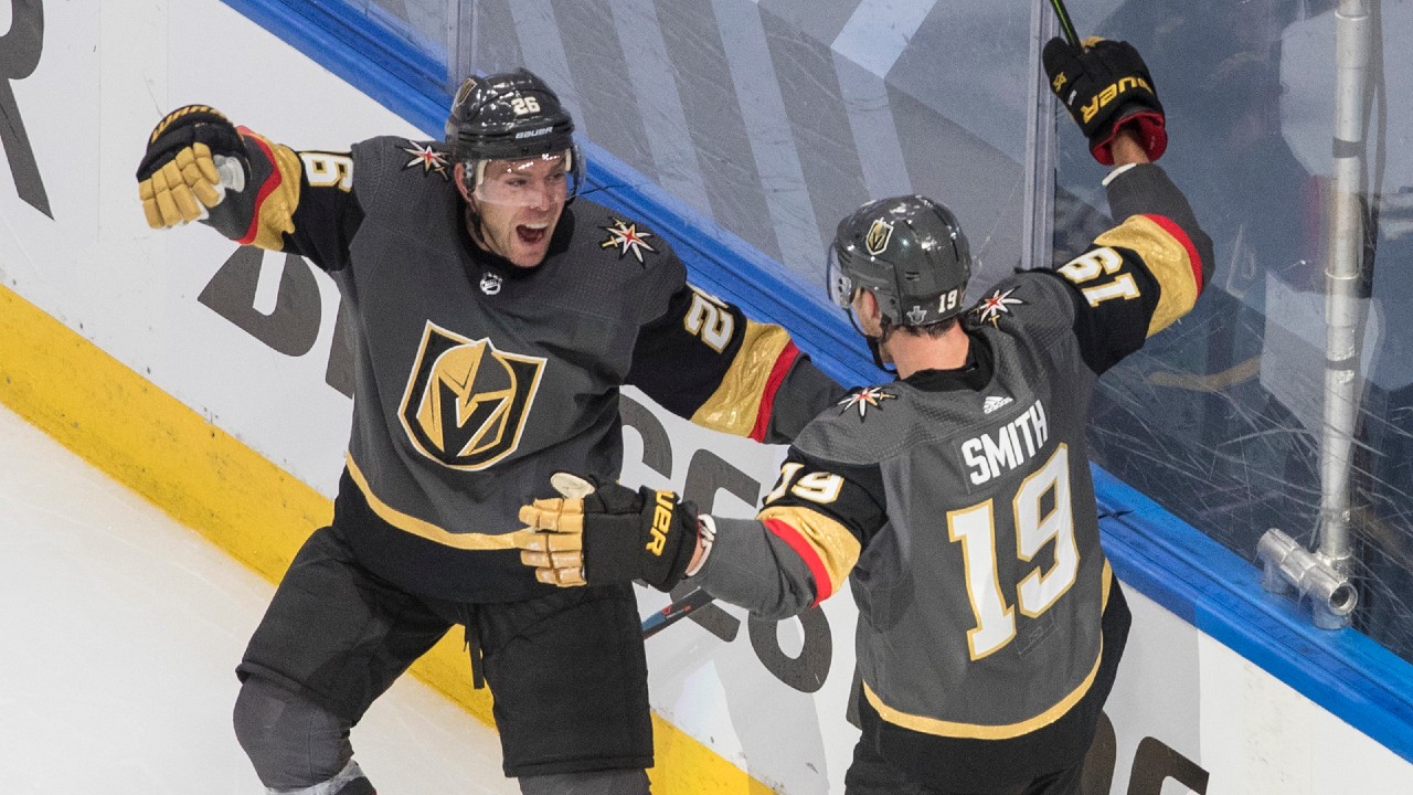 Smith scores in OT, Vegas takes two game series le