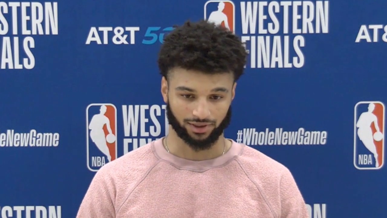 Jamal Murray on being guarded by LeBron late in game