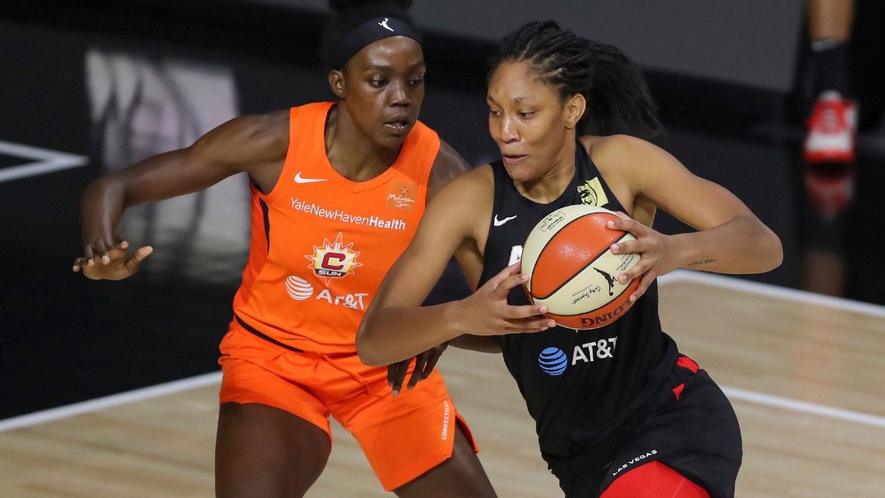 Aces' A'ja Wilson earns WNBA's Most Valuable Player award