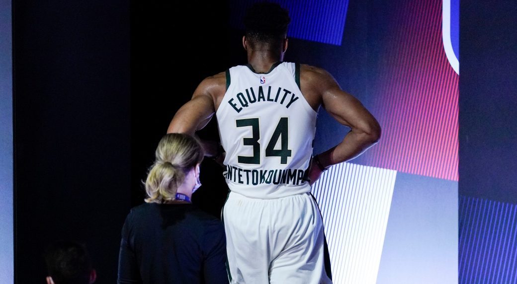 Giannis Antetokounmpo Will Wear 'Equality' on Back of Bucks Jersey, News,  Scores, Highlights, Stats, and Rumors