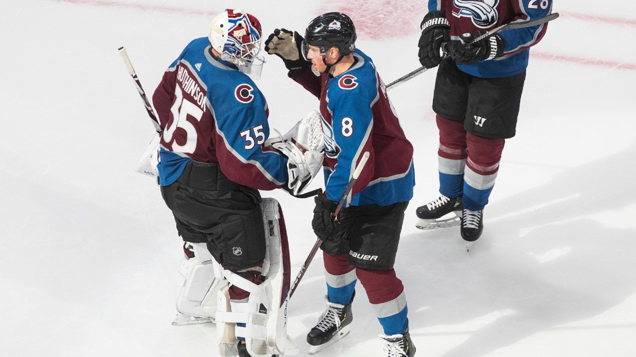 Avalanche explode for five-goal first, avoid elimi